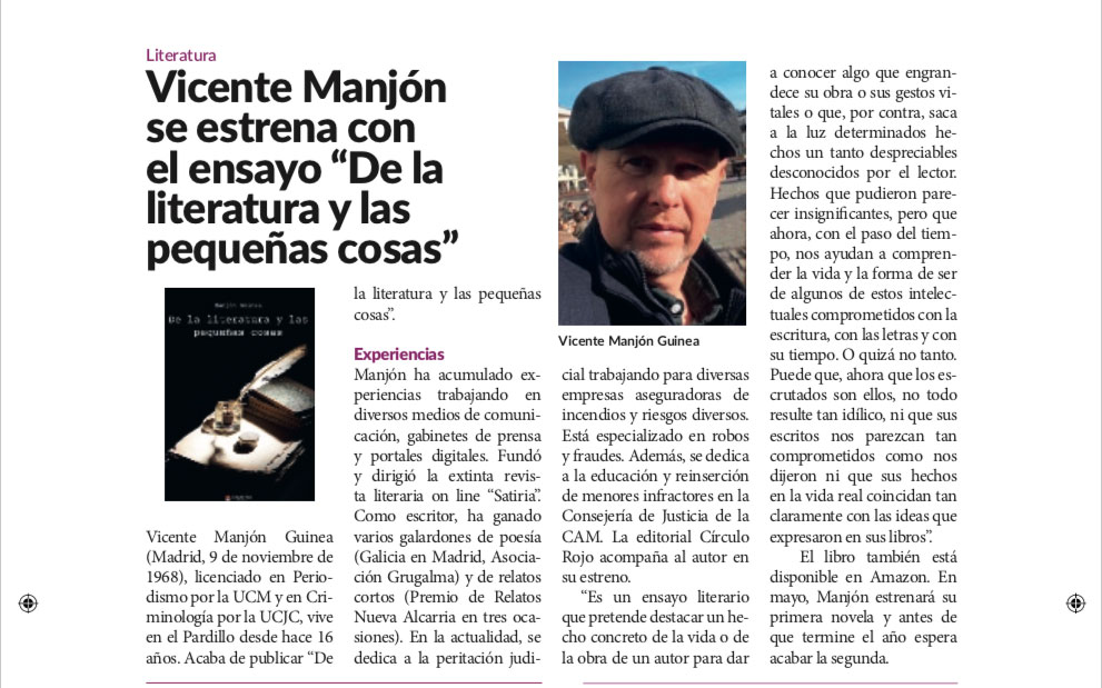 Publicacion en revista del pardillo 2