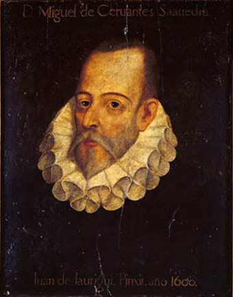 Cervantes retrato
