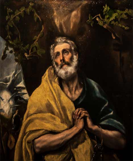 Las lágrimas de San Pedro. El Greco