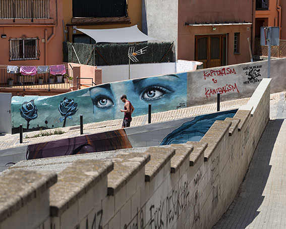 Graffiti Barcelona 2022ANASTASIA SAMOYLOVA. Fundación Mapfre