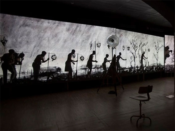 Mito de la caverna de Platón por William Kentridge