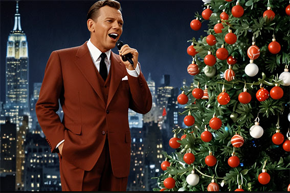 SINATRA CANTANDO A NUEVA YORK EN NAVIDAD
