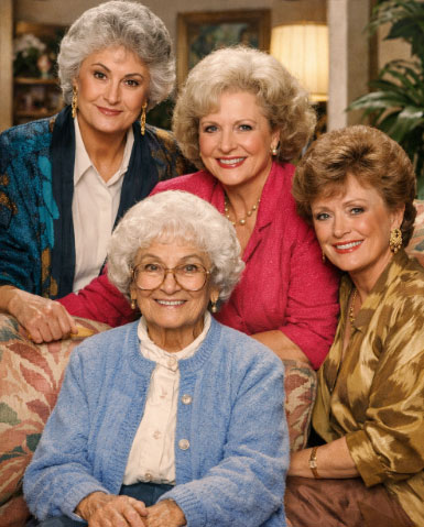 Las chicas de oro. Serie